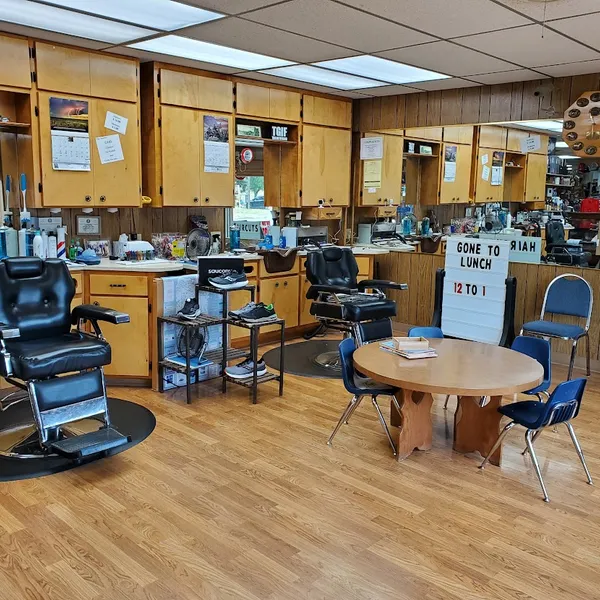 Barber shop available by appointment